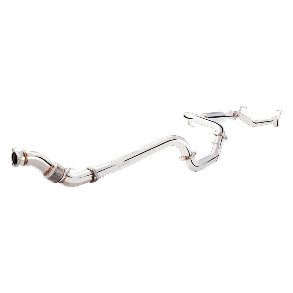 Toyota LandCruiser 76 Series turbo-back exhaust with cat