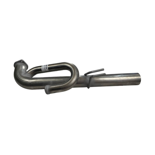 Redback Stainless 3" J pipe muffler delete Left for Holden Commodore VE SS V8 SV6 Sedan | EM-VE07-JPL-3