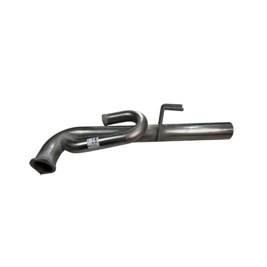 Redback Stainless 3" J pipe muffler delete Right for Holden Commodore VE SS V8 SV6 Sedan | EM-VE07-JPR-3