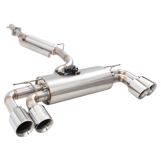 Audi S3 sedan Varex valved cat-back exhaust