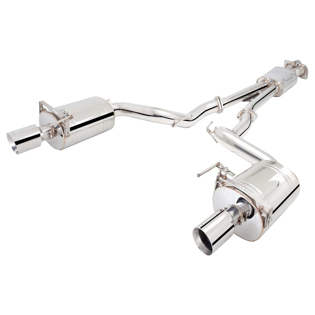 Ford Mustang dual stainless cat-back exhaust