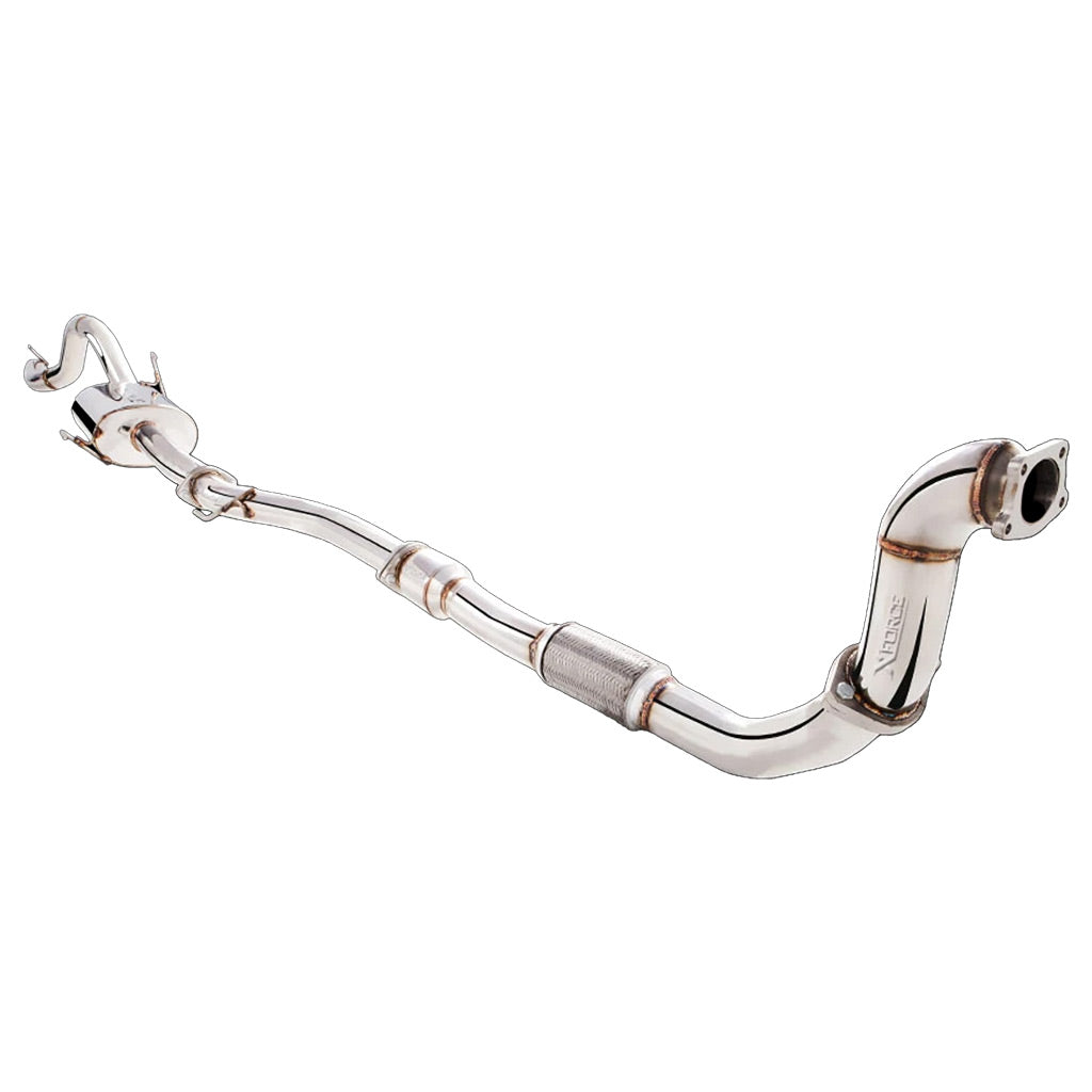 Holden Colorado D-Max stainless turbo-back exhaust with cat