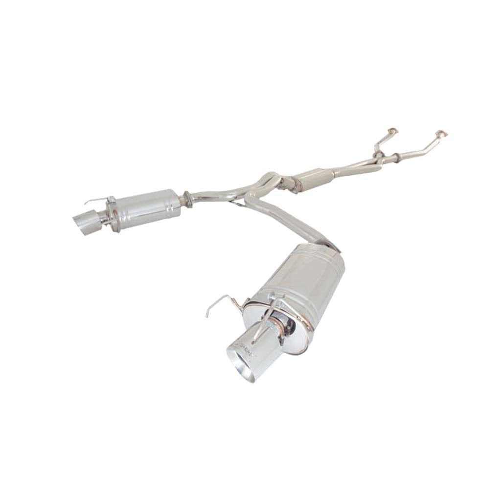 Lexus IS350 dual cat-back exhaust