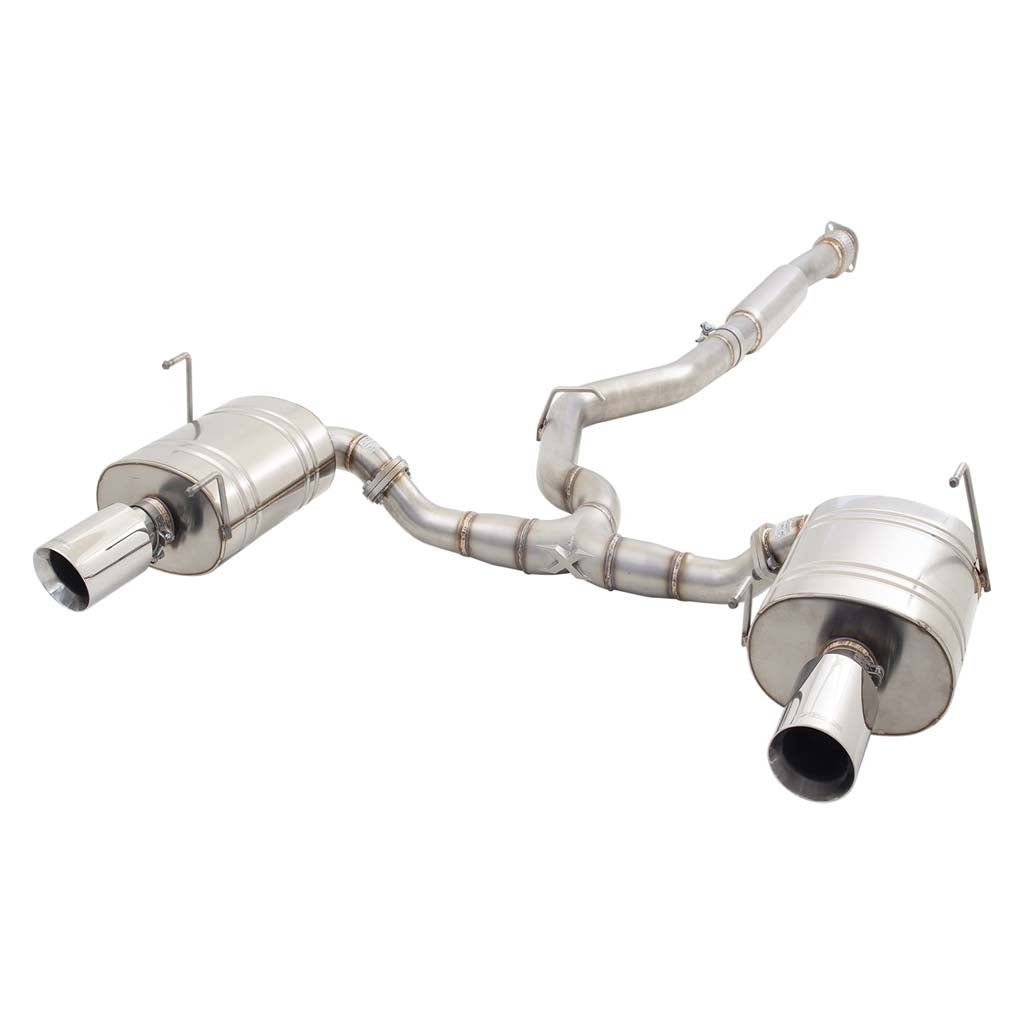 Subaru WRX sedan stainless cat-back exhaust