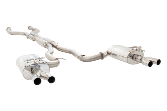 XFORCE ES-VF41-CBS HSV Maloo VF twin 3 inch 304 stainless cat-back