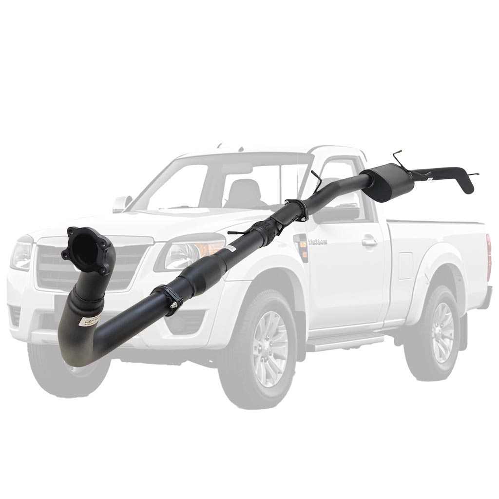 Mazda BT-50 MZ246-MC with catalytic converter and muffler exhaust system