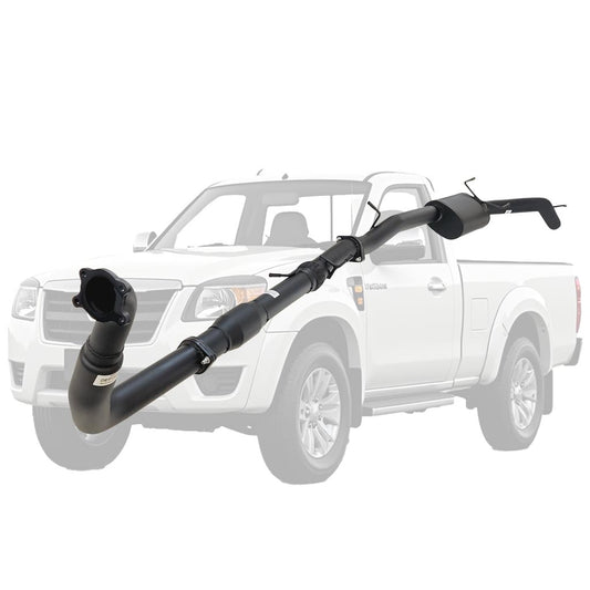 Mazda BT-50 MZ246-MC with catalytic converter and muffler exhaust system
