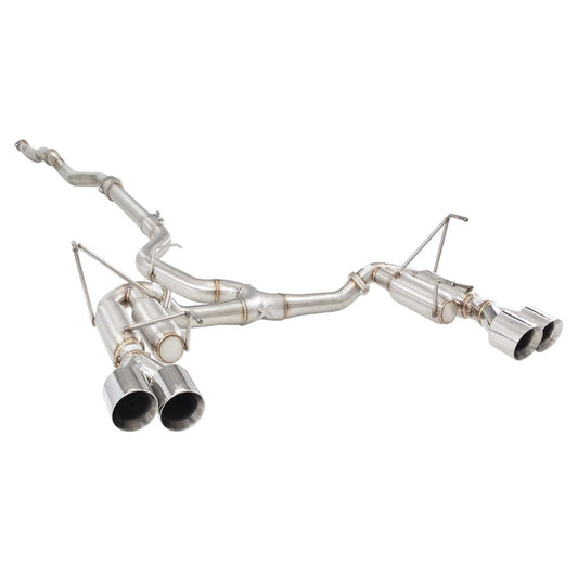 Subaru WRX VB sedan race cat-back exhaust