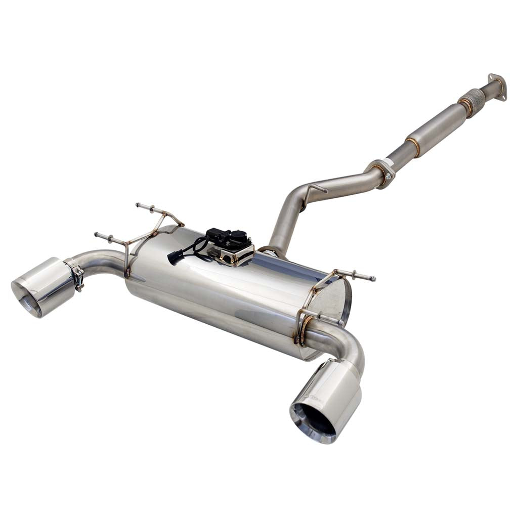 2.5 inch Varex valved cat-back exhaust system