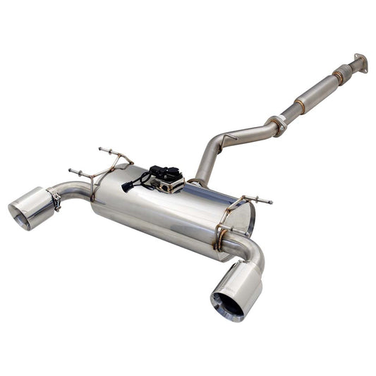 2.5 inch Varex valved cat-back exhaust system