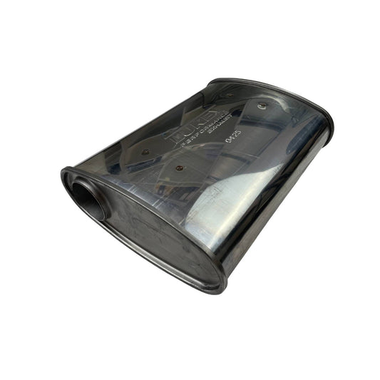 Lukey 2 1/4" Triflow Muffler – 14" Offset/Centre | F627GPN-430L