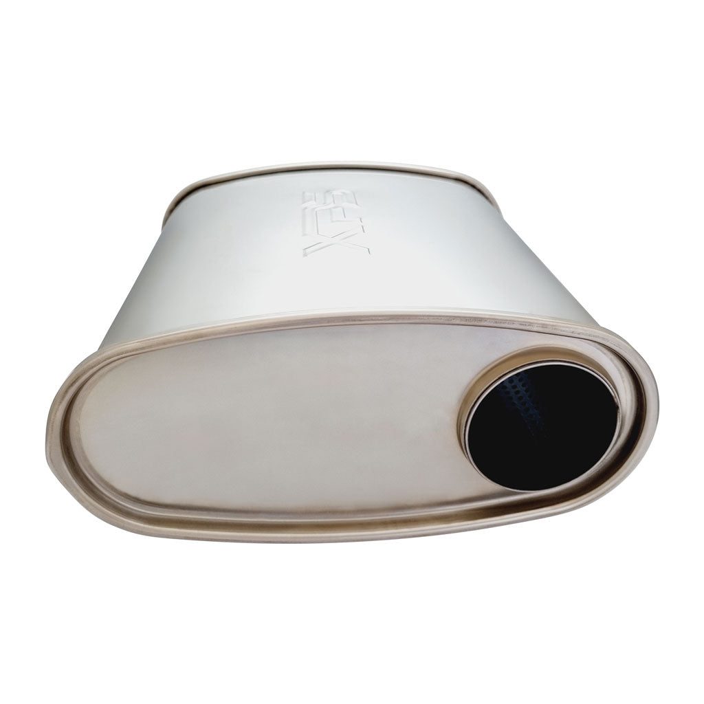 F-Series stainless offset muffler