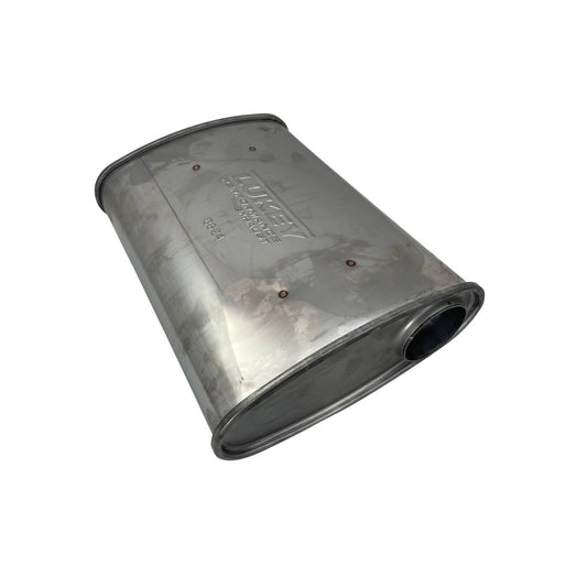 Lukey 2 1/2" Triflow Muffler – 14" Offset/Offset | F728GPN-430L