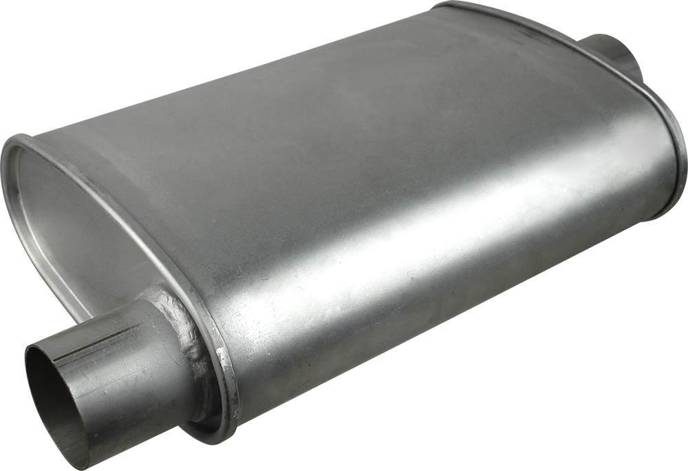 Redback 2 1/2" Triflow Muffler – 16" Offset/Centre | F735GP