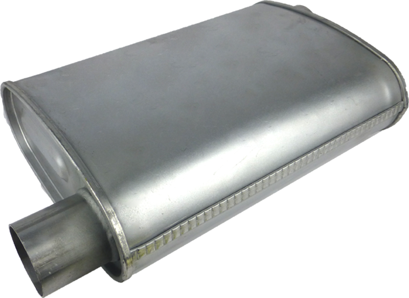 Redback 3" Triflow Muffler – 14" Offset/Offset | F828T