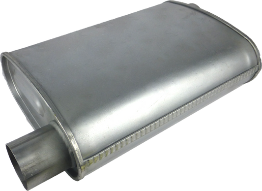 Redback 3" Triflow Muffler – 14" Offset/Offset | F828T