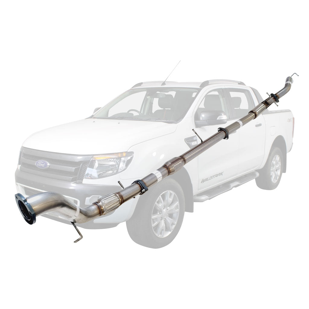 Ford Ranger PX FD240-HCSS exhaust system