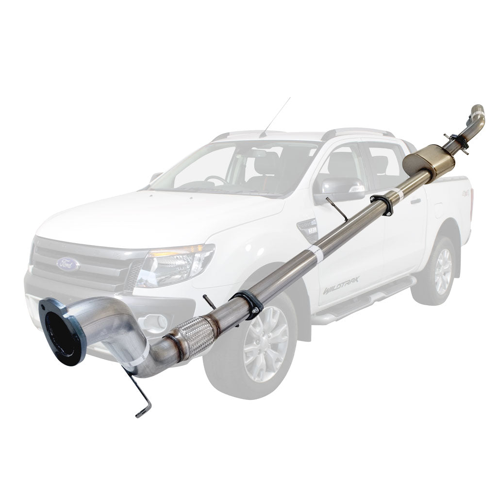 Ford Ranger PX FD240-MOSS exhaust system