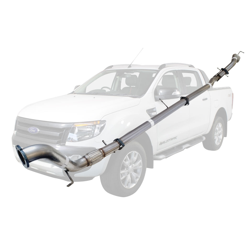 Ford Ranger PX FD240-POSS exhaust system