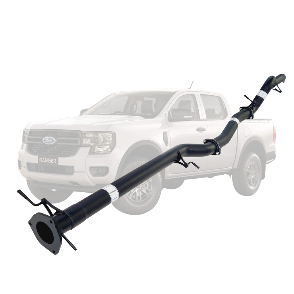 Ford Ranger Next Gen 3L V6 TD 2022 On 3" DPF Back Exhaust With Pipe Only (FD255-PO)