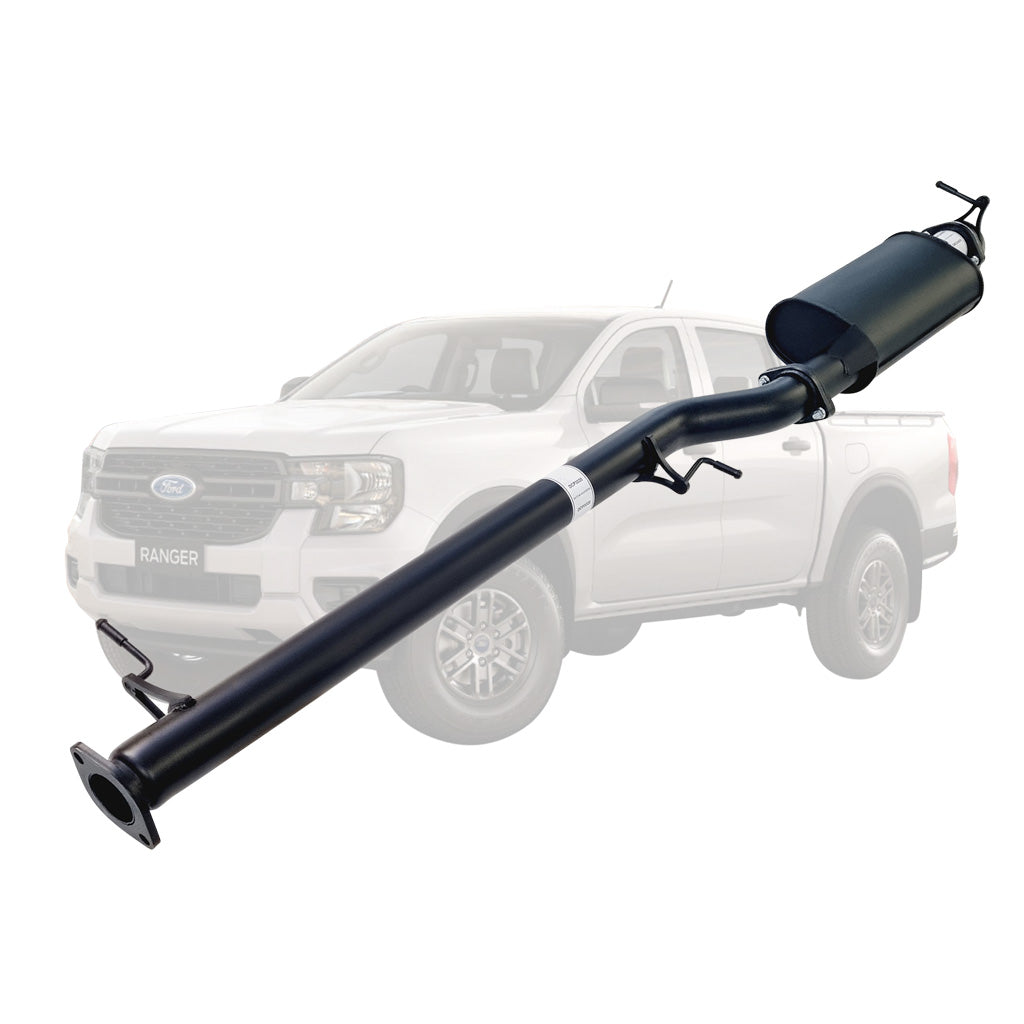 Ford Ranger Next Gen 2.0L Bi-Turbo DPF-back muffler diff dump FD256-MOD