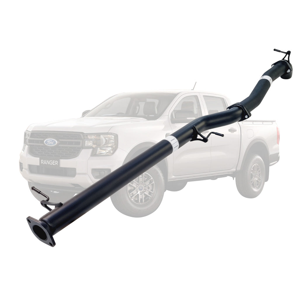 Ford Ranger Next Gen 2.0L Bi-Turbo DPF-back pipe diff dump FD256-POD