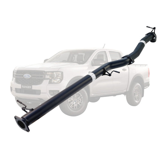 Ford Ranger Next Gen 2.0L Bi-Turbo DPF-back pipe diff dump FD256-POD