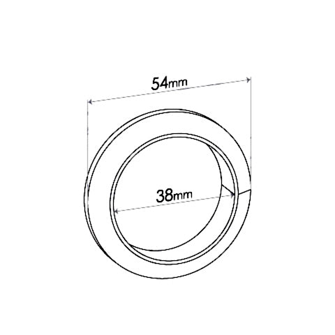 Redback Double Taper Wire Ring Gasket – 38mm ID | FDG004W