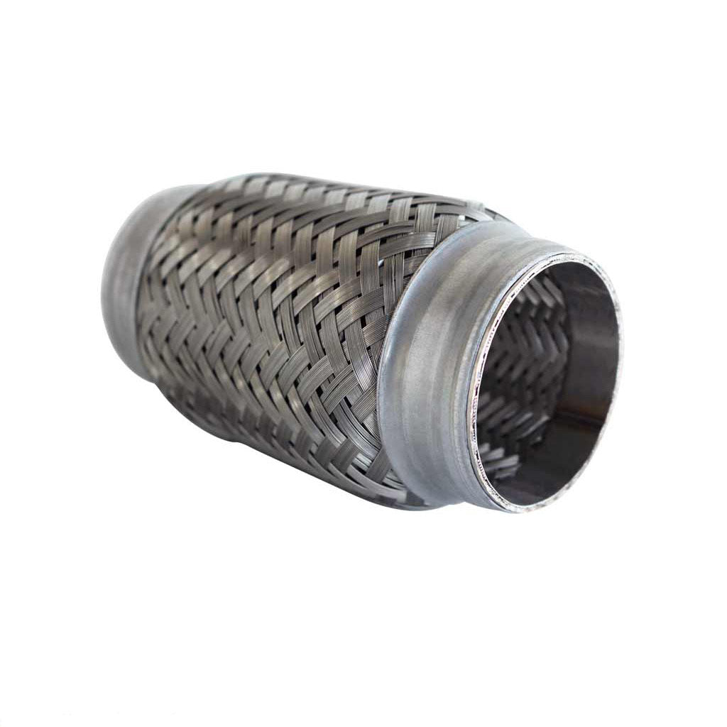 FLEX6250B — Stainless Steel Braided Exhaust Flex Pipe Joints - Available in Various Sizes and Lengths