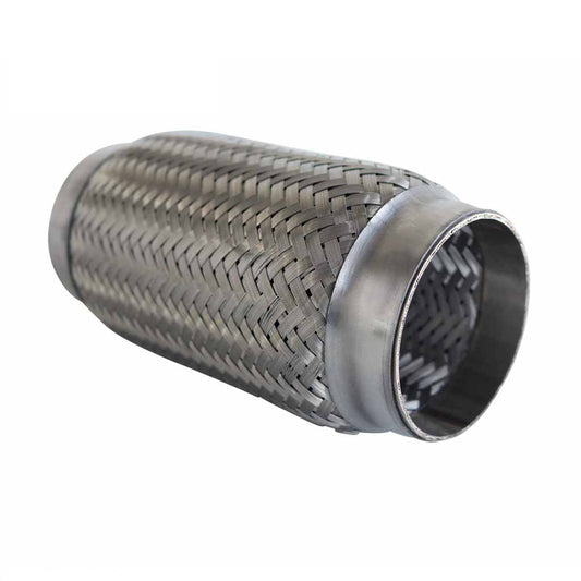Stainless steel braided exhaust flex joint