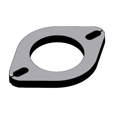 Redback 2-1/2" 2-Bolt Mild Steel Flange Plate - 10mm Elongated Holes - FP206310-105E