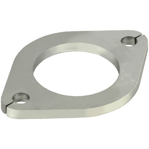 Redback 3-1/2" 2-Bolt Stainless Steel Flange Plate - 8mm - FP208908SS