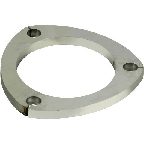 Redback 2-1/2" 3-Bolt Stainless Steel Flange Plate - 8mm - FP306308SS
