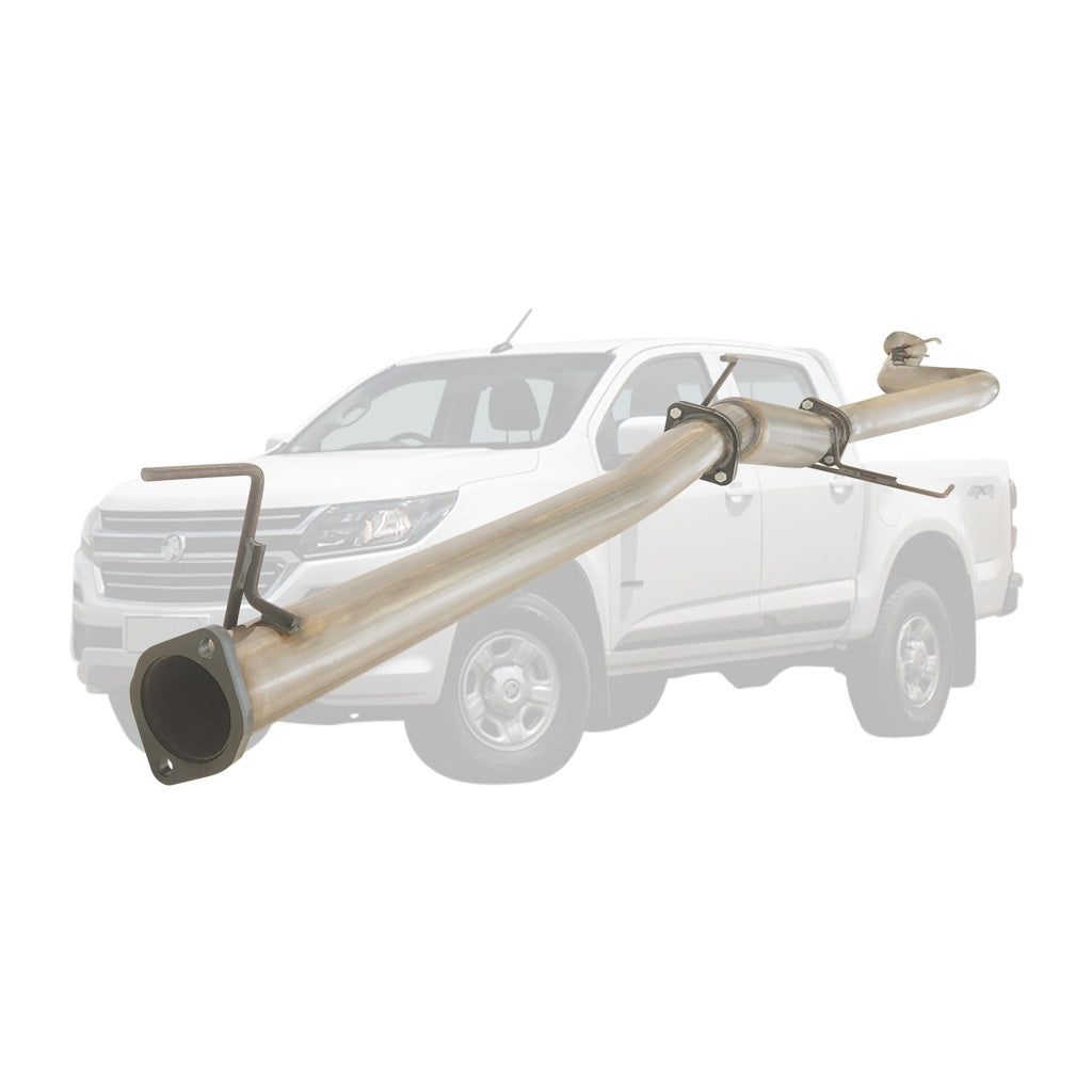 Holden Colorado RG stainless DPF back hotdog GM238-HOSS
