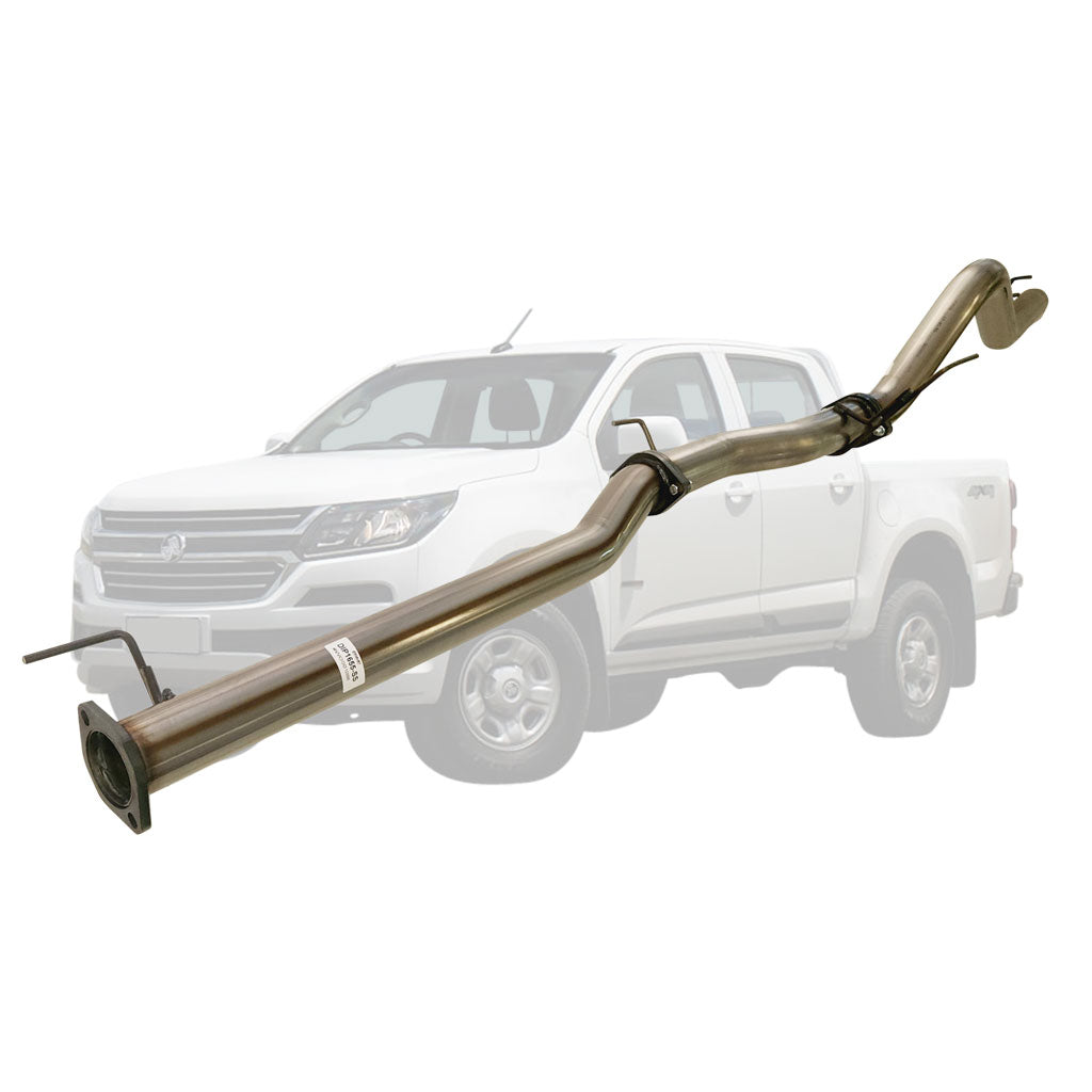 Holden Colorado RG stainless DPF back pipe GM238-POSS