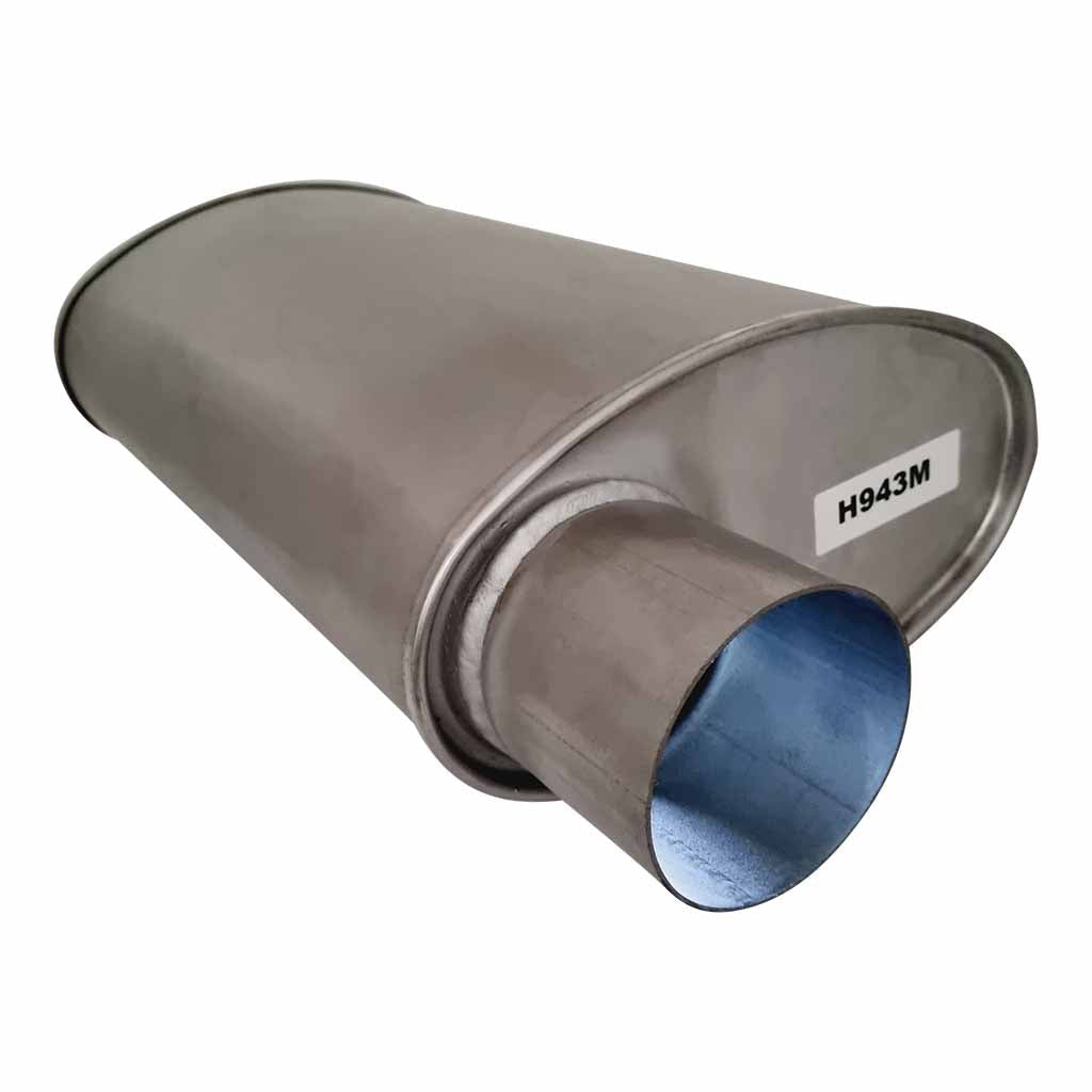 H-Series 11x6 oval 3.5 inch muffler