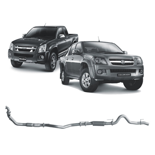 Redback 3-inch Turbo-Back, Cat & Resonator – Holden Rodeo, Colorado, Isuzu D-MAX | HCX10600-CR