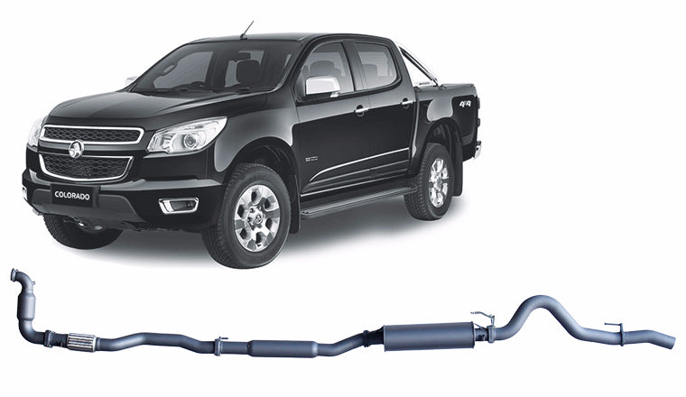 Redback 3-inch Turbo-Back, Cat & Large Muffler – Holden Colorado RG 2.8L | HCX11100-CM
