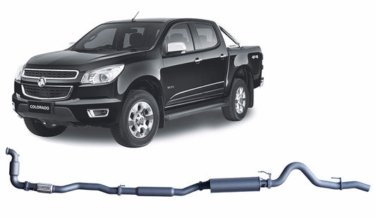Redback 3-inch Turbo-Back, Cat & Large Muffler – Holden Colorado RG 2.8L | HCX11100-CM