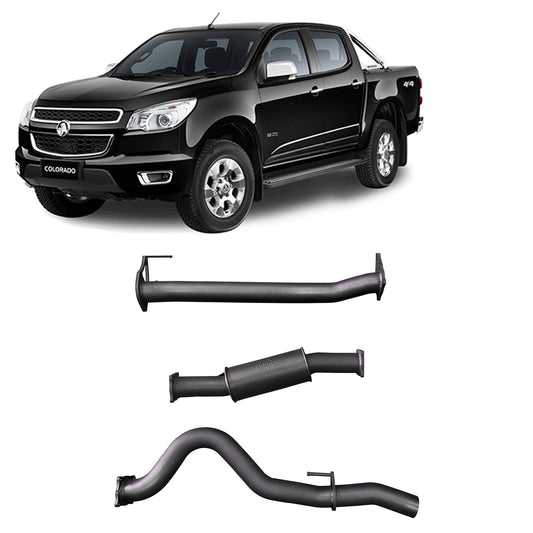 Redback 3-inch DPF-Back, Resonator – Holden Colorado | HCX13300-PR