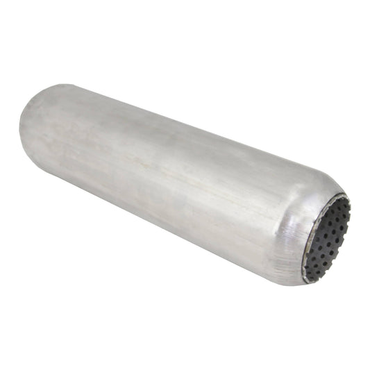Redback 2 1/2" Perforated Hotdog Resonator – 12" | HD12250P-409