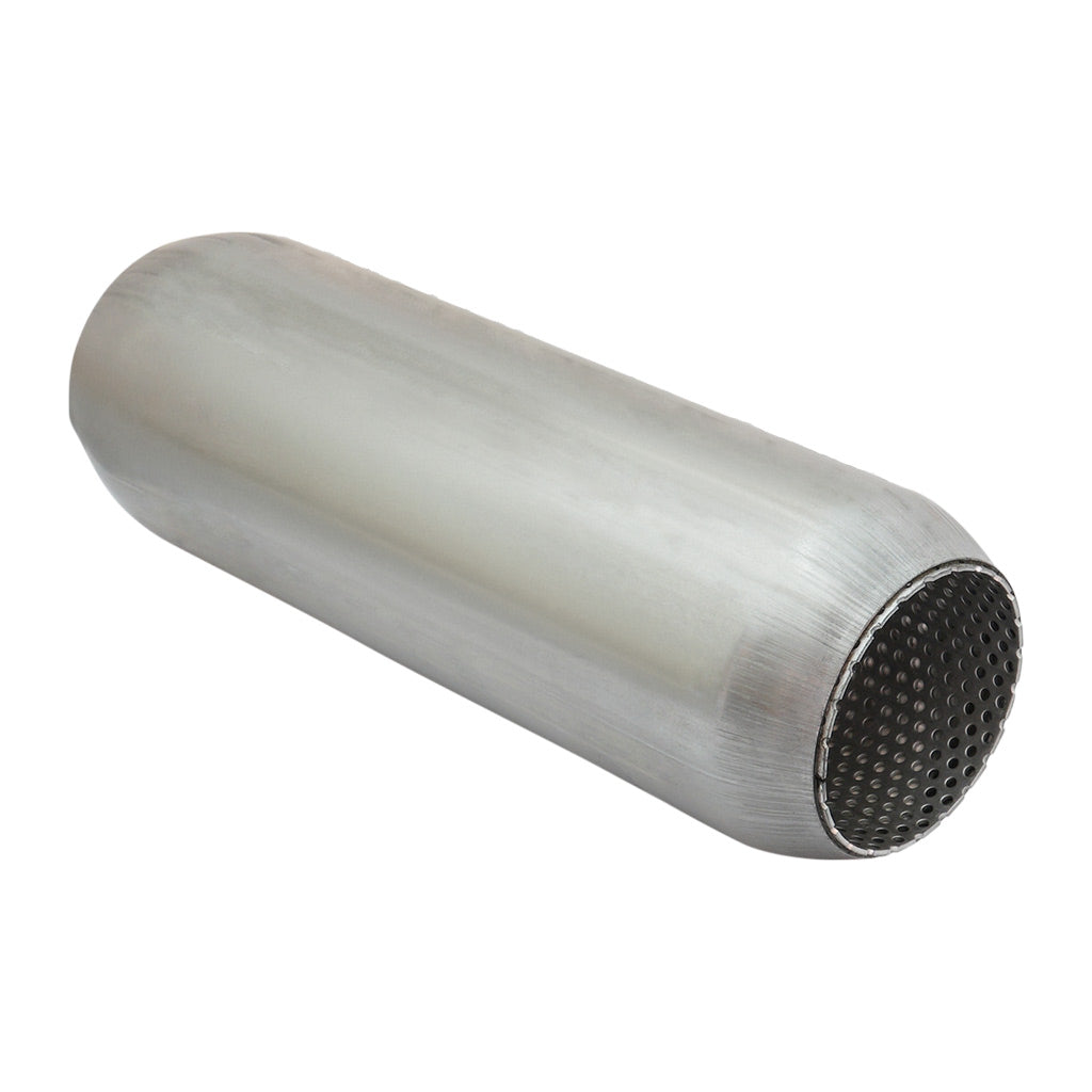HD12300P — 12" X 3" PERFORATED ACMS HOTDOG WITHOUT SPIGOTS UNPAINTED (NO STUBS)
