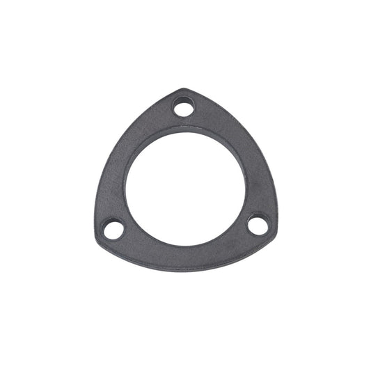 Mild steel three-bolt exhaust flange