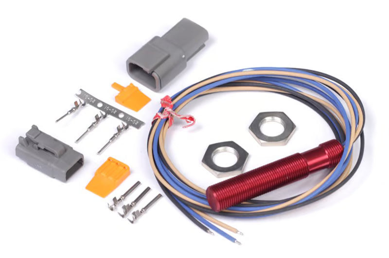 "Red" Single Channel Hall Effect Sensor M12x1.0 HT-010610
