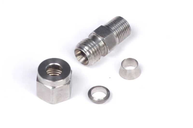 1/4" Stainless Compression Fitting Kit Thread: 1/8 NPT HT-010813