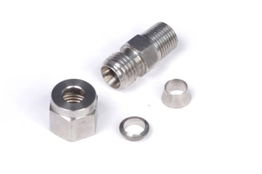 1/4" Stainless Compression Fitting Kit Thread: 1/8 NPT HT-010813