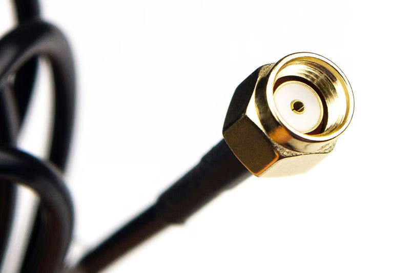 Wi-Fi Antenna Glass Mount 2.4Ghz Thread: RP-SMA HT-011401