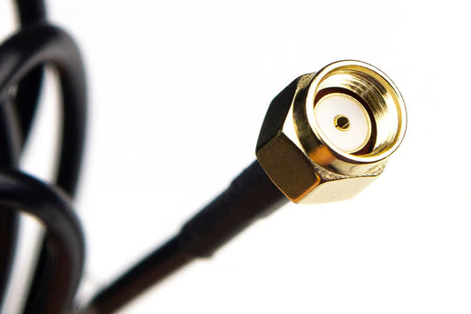 Wi-Fi Antenna Glass Mount 2.4Ghz Thread: RP-SMA HT-011401