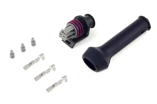 Plug and Pins Only - Delphi 3 Pin Pressure Sensor Connector HT-030412