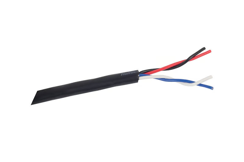 Cable - Multicore - 4 x 20AWG (Red/Black/White/Blue) - 10M (32') HT-039204